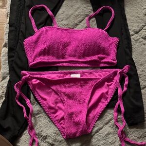Vibrant Pink Bikini Set